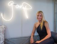 Gwyneth Paltrow at a Goop pop-up (Image via Getty)